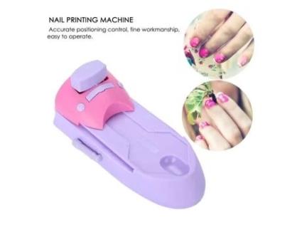 Máquina de Impressão de Padrão Diy para Arte em Unhas Stamper Impressora de Unhas Ferramentas de Manicure Hb053-Sed FAFEICY