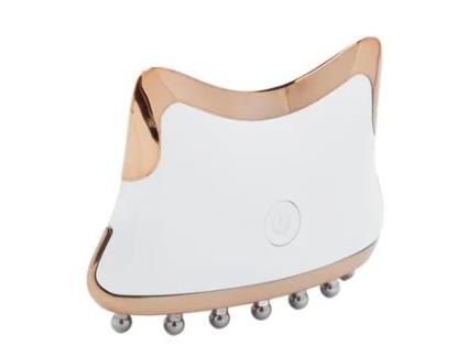 VINGVO Massageador Elétrico Gua Sha Sem Fio Máquina Gua Sha Elétrica 3 Velocidades 3 Luzes Dispositivo de Massagem Muscular Ems