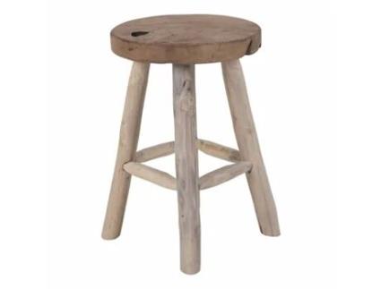 Banqueta de teca BADIA 45 cm HOUSE NORDIC