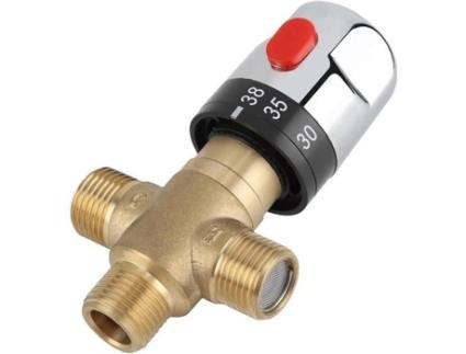 Betian-Torneira Termostática de Latão Sólido Misturador de Água Quente e Fria Temperatura Fixa Para-Cwu KIMISS