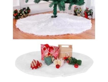 Capa de Base para Saias de Árvore de Natal Decoplush para Decorações de Natal de Ano Novo 90 Cmlv.Lifenim