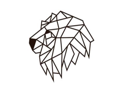 Quebra-Cabeça de Parede de Madeira Leão 60,5 Cm Graine Créative