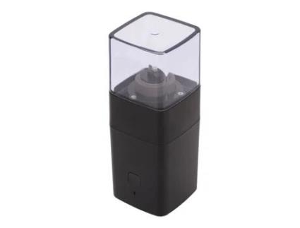 Moedor de Grãos de Café Preto Moedor de Café Elétrico Portátil Carregamento Usb Pequeno Moedor de Café Automático para ASHATA