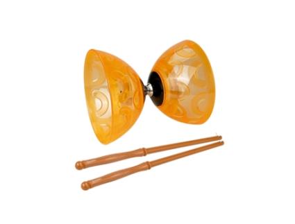 Diabolo com luzes variadas