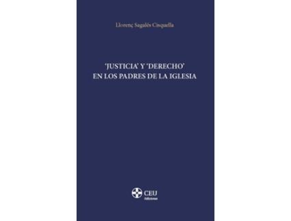 Livro Justicia Y Derecho En Los Padres De La Iglesia de Llorenç Sagalés Cisquella (Espanhol)