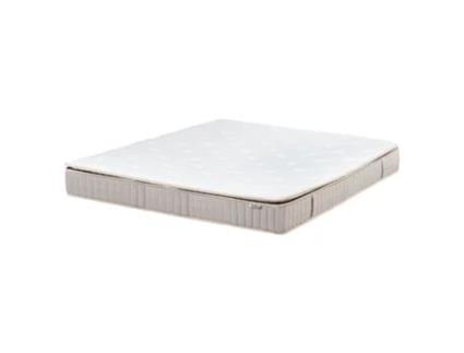 Colchão de casal com capa removível BELIANI Daydream de Poliéster Branco 160x200x25