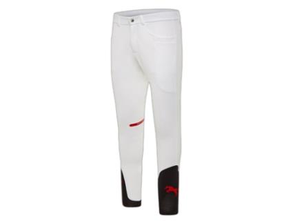 Calças de Homem para Equitação EAST Punho Performance Branco (48)