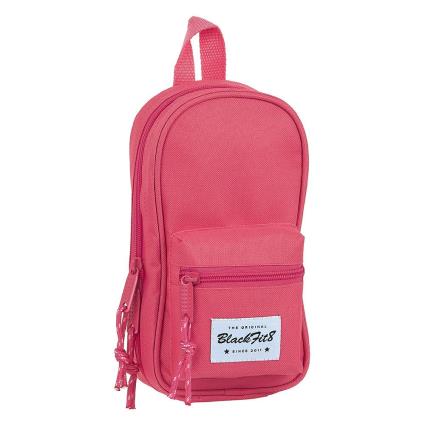 Mochila com Estojo  Cor de Rosa (33 Peças)