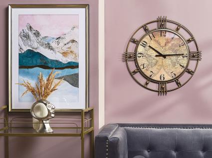 Relógio de parede dourado ø 63 cm LANCY