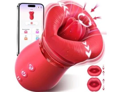 Vibrador ZRUXE Vb-006 Rose Sex Toy For Women-Vermelho