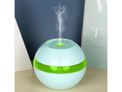Máquina de Aromaterapia 300Ml Cor Bola Verde