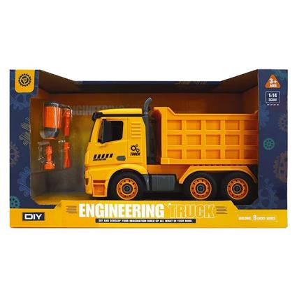 Camião basculante amarelo com chave de fendas D998-24 INNOVATOYS