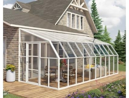 Pérgola Fechada CANOPIA BY PALRAM Sun Room (Branco - 632X257 cm)