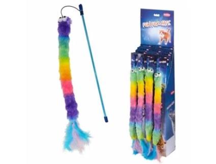 Vara de Pesca para Gato com Rato de Pelúcia Crepitante NOBBY PET X20