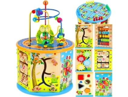 Cubo Educativo de Madeira 22429 KRUZZEL