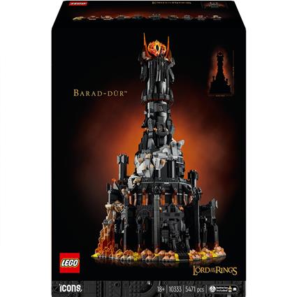 Lego Jogo De Construção Icons The Lord Of The Rings: Baraddûr