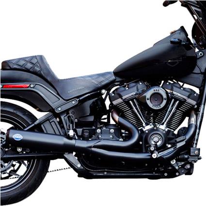 S&s Cycle Silenciador Não Homologado 2in1 Qualifier M8 Harley Davidson Softail 18-23