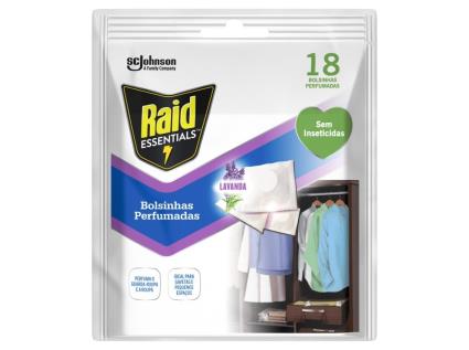 Bolsinhas Raid Perfumadas Lavanda 18un