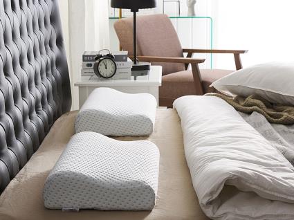 Almofada de espuma de memória 50 x 30 cm branco MOCO