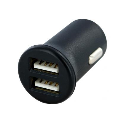 CARREGADOR  2.4AMP PRETO