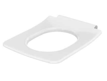 TOTO Sp Anel de Assento de Sanita Design Angular Sem Tampa com Mecanismo de Fecho Suave Tc512Gv1