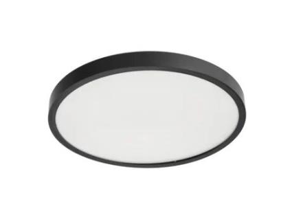 Plafon Pereti 24W Anel Preto 35Cm 4000K 2400Lm Ip44 EDO Solutions