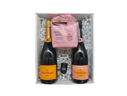 White Box: VEUVE CLICQUOT Fossier Biscuit Rose Cork