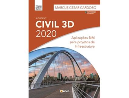 Livro Autodesk Civil 3D 2020 de Marcus Cesar Cardoso (Português do Brasil)