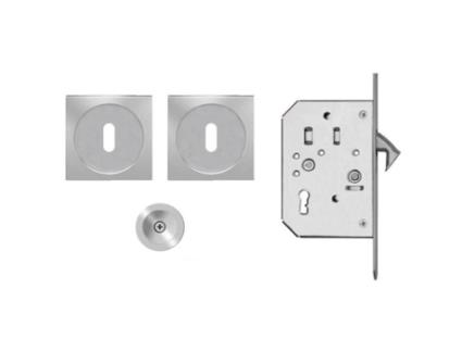 Kit de Alça Quadrada para Tigela KARCHER DESIGN Aço Inoxidável Acetinado Epdq3 Bb 71