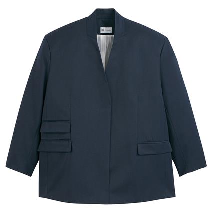 Blazer corte largo, fabricado na Europa, Jeremy Currat X La Redoute