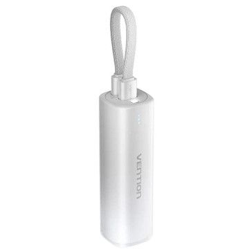 Powerbank 5000mAh Vention FHWM0/ 20W/ Wireless/ Cinza