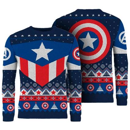 Aaa Merchandise Camisola De Natal Capitão América