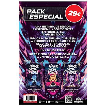 Moztros Producciones Banda Desenhada Pack Especial Home Sick Pilots Espanhol