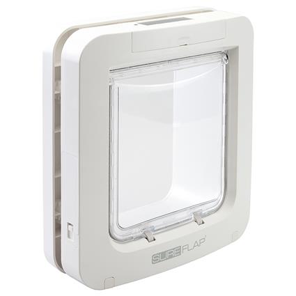 Gateira grande Sureflap com microchip - Acessório: Túnel de extensão SureFlap com microchip, branca