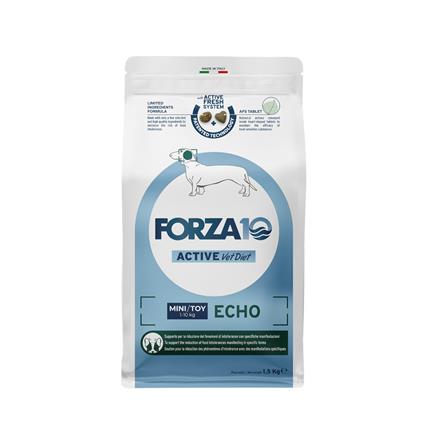 Forza10 Active Line - Mini/Toy Echo - Pack económico: 3 x 1,5 kg