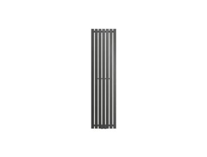 Radiador de Painel Vertical Stella Antracite 370X1400 Mm com Ligação Ao Centro LUXEBATH