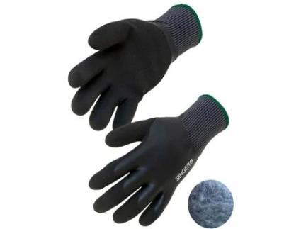 Luvas Singer Safety Nylon Revestido com Látex Dupla Camada Tamanho 08 Lat5708 SF SINGER FRERES