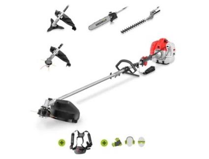 Ferramenta multifunções a 2 tempos, 5hp, 65cc, a gasolina GM650X-5 GREENCUT