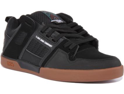 Sapatilhas de Homem DVS Pele Preto (42.5)