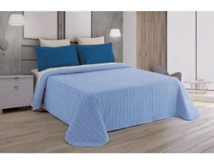 Colcha DONATELLA 578 80%Algodão Azul 150 cm