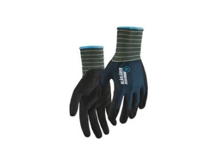 Luvas Unissexo BLAKLADER Trabalho Nitrilo Temperado Azul (Tamanho 9)