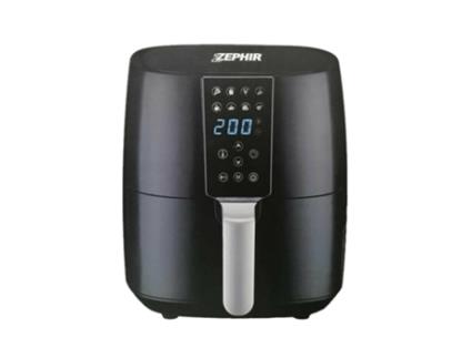 Zhc40N Fritadeiras Individual 3 8 L Independente 1450 W Frigideira a Ar Quente Preto ZEPHIR