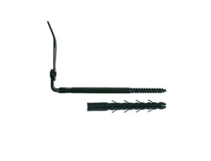 Batente de Obturador para Materiais Ocos 190 Mm Preto ING FIXATIONS A070130