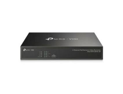 Vídeo gravador em rede TP-LINK VIGI NVR1004H-4P-2TB 2 TB HDD