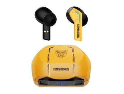 Auscultadores Tws Tf Sem TRANSFORMER Bluetooth Amarelo