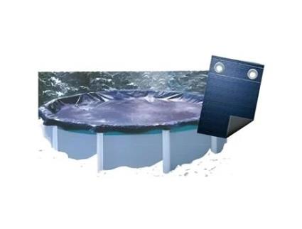 Cobertura de Inverno Super Guard Lona 80 G/M2 Diam. 7 31 M para Piscina 6 40 M GARDEN LEISURE