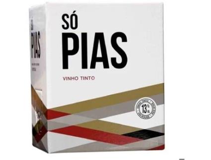 Só Pias Vinho Tinto SÓ PIAS Bag in Box 5 lt