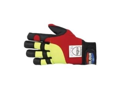 Par de Luvas Resistentes a Cortes de 2 Mãos para Motosserra Infinity Tamanho 10 JARDIAFFAIRES