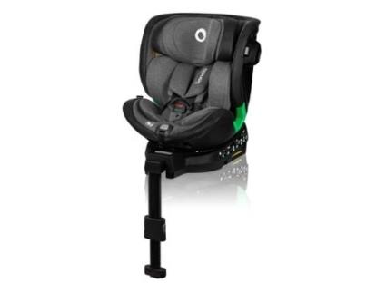 Cadeira Auto I-Size Harmony Grey Graphite Leather 40-150 Cm LIONELO