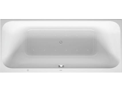 Banheira de Hidromassagem DURAVIT Happy D.2 1700X700Mm Versão de Encastrar 1 Encosto Inclinado À Esquerda Estrutura Conjunto de Resíduos E